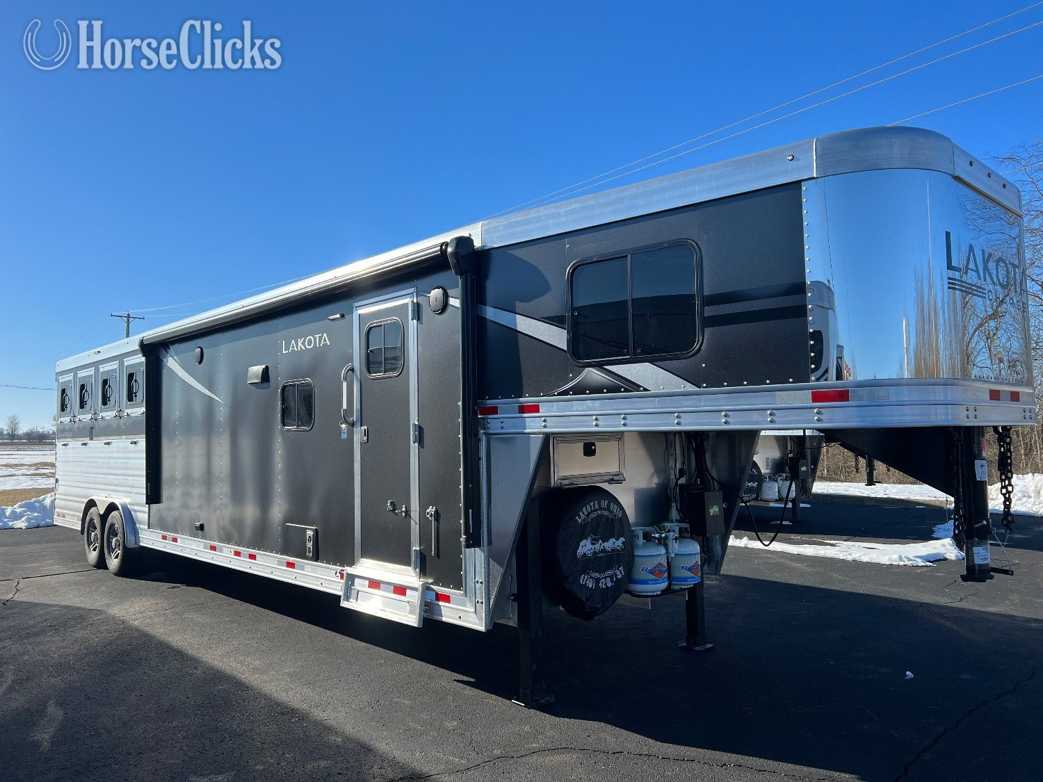 2025 Lakota Charger Gooseneck Horse Trailer in Ohio