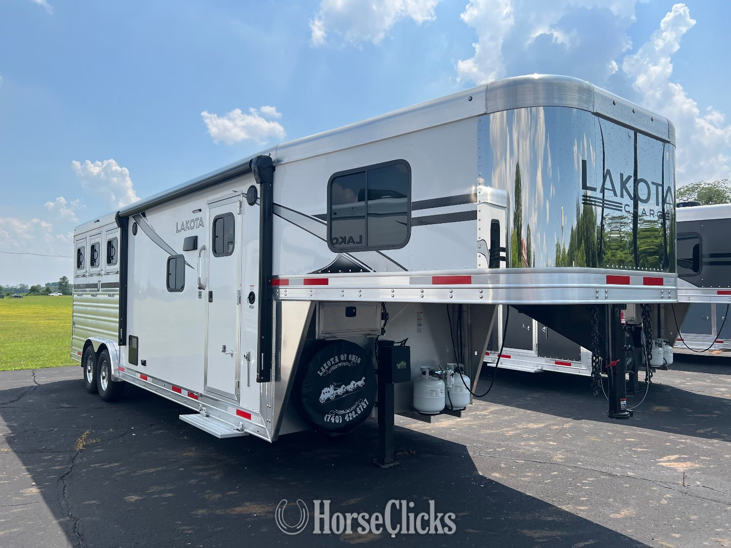 2025 Lakota Charger Gooseneck Horse Trailer in Ohio
