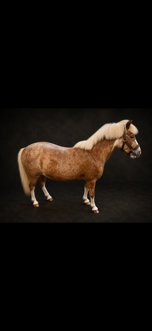"Tater Tot" Strawberry Roan Mare Welsh Pony
