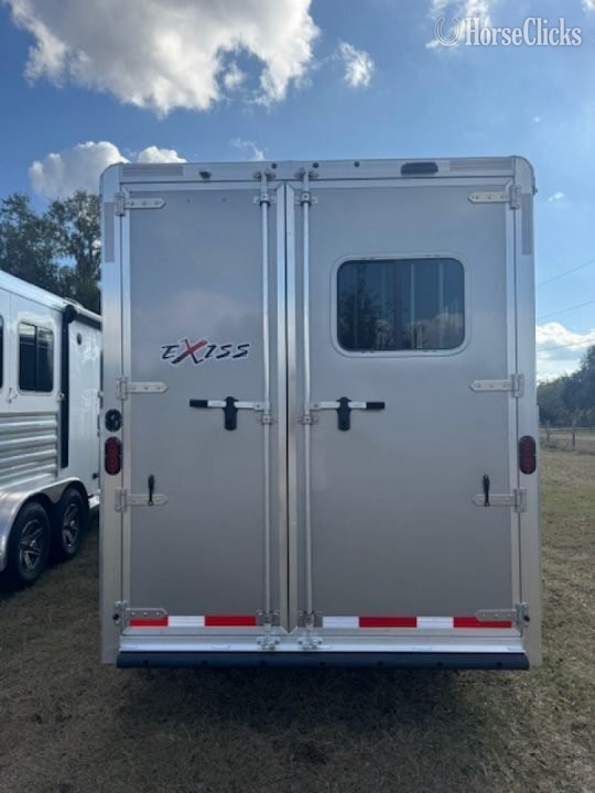 Florida 2026 Exiss Trailers Escape 7308 LQ Gooseneck Horse Trailer