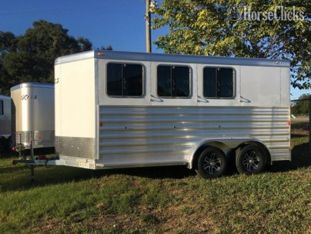 2026 Exiss Trailers Express CXF Bumper Pull Horse Trailer in Florida