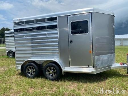2026 Exiss Trailers EXPRESS 2H CXF EDITION Bumper Pull Horse Trailer