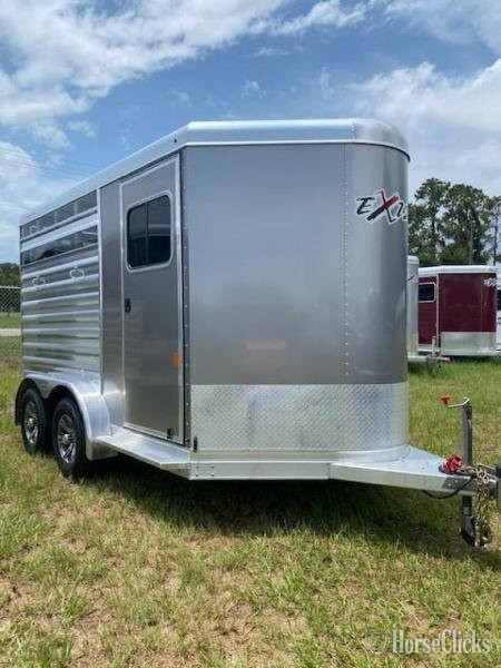 Florida 2026 Exiss Trailers EXPRESS 2H CXF EDITION Bumper Pull Horse Trailer