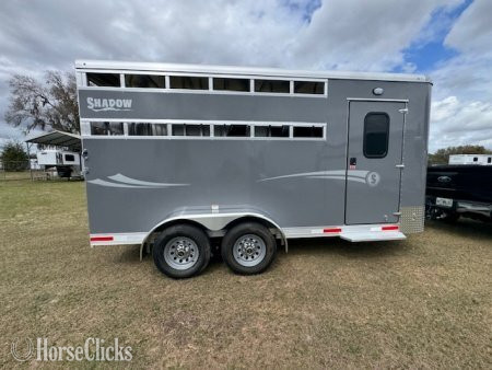 2026 Shadow Trailers 3H Stablemate STK BP Bumper Pull Horse Trailer in Florida