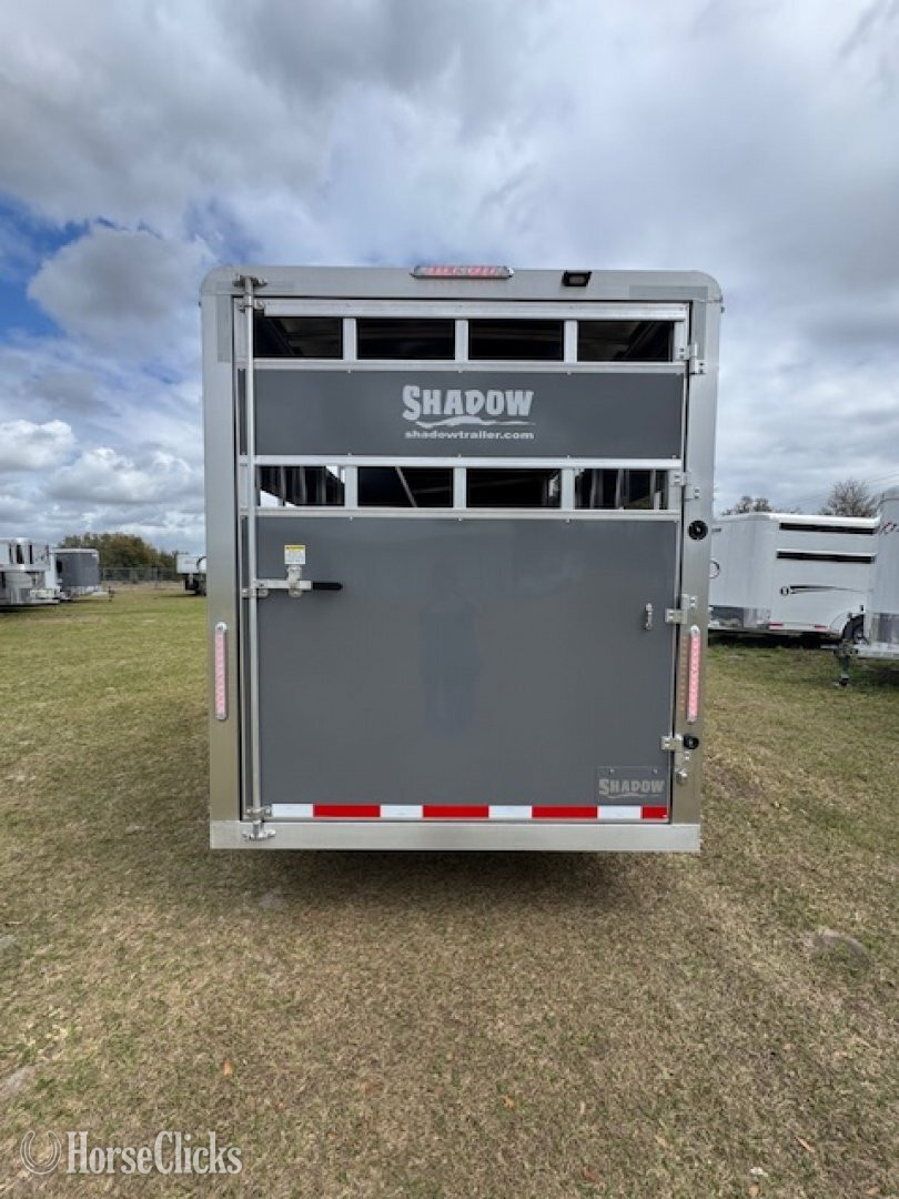 Florida 2026 Shadow Trailers Stablemate Bumper Pull Horse Trailer
