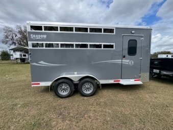2026 Shadow Trailers 3H Stablemate STK BP Bumper Pull Horse Trailer
