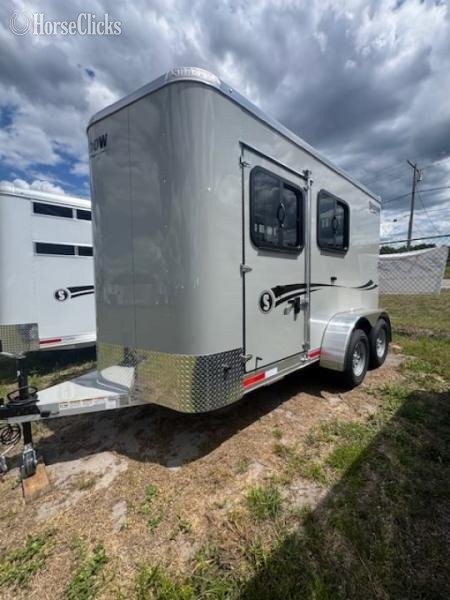 2026 Shadow Trailers Shadow Stablemate 2H Stock Combo Horse Trailer Bumper Pull Horse Trailer in Florida