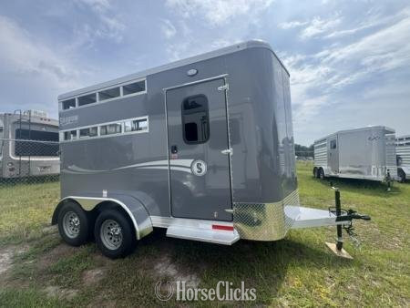 2026 Shelby Trailers 2H Stablemate Stock Bumper Pull Horse Trailer in Florida