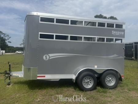 2026 Shelby Trailers 2H Stablemate Stock Bumper Pull Horse Trailer
