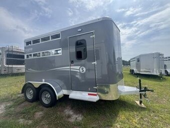 2026 Shelby Trailers 2H Stablemate Stock Bumper Pull Horse Trailer