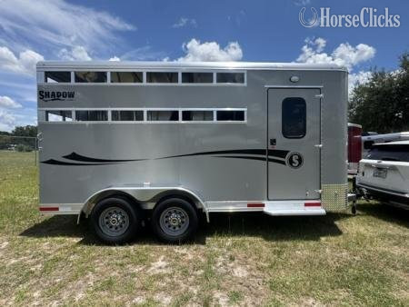2026 Shadow Trailers 3H Stablemate STK Bumper Pull Horse Trailer in Florida
