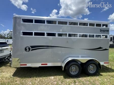 2026 Shadow Trailers 3H Stablemate STK Bumper Pull Horse Trailer