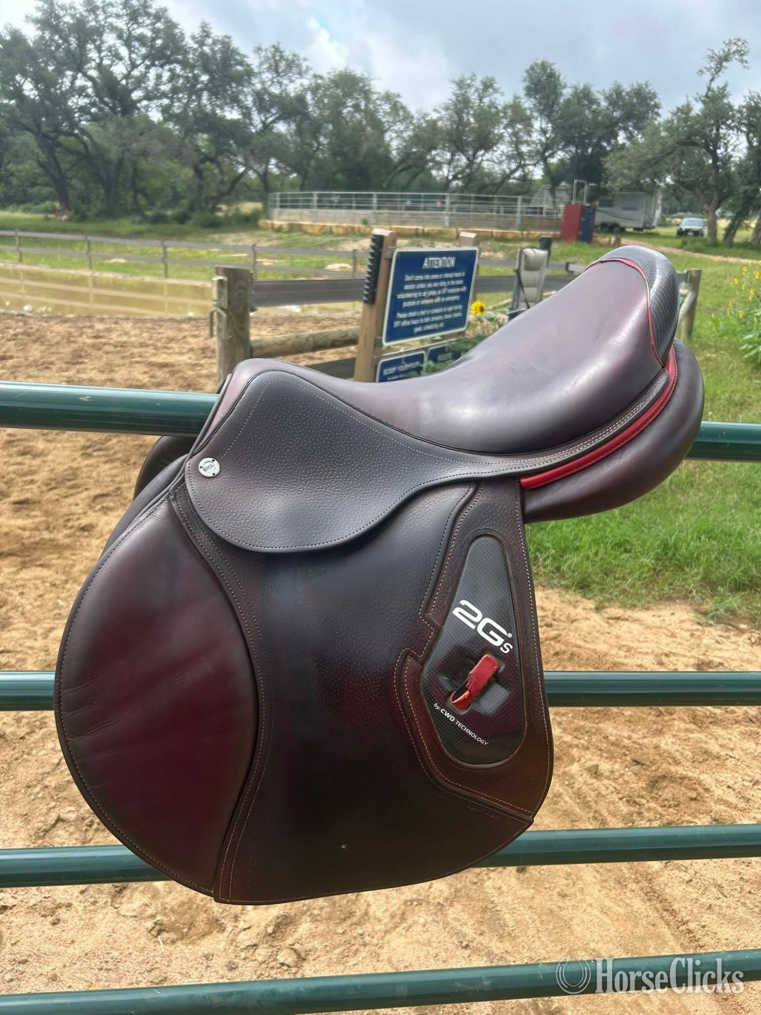 18" CWD Sellier English Saddle in Colorado