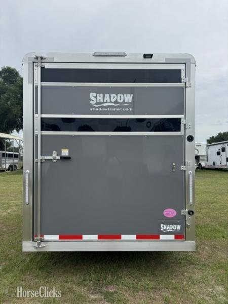 Florida Shadow Trailers 2027 3H STABLEMATE STK BP W/ PLEXI Bumper Pull Horse Trailer