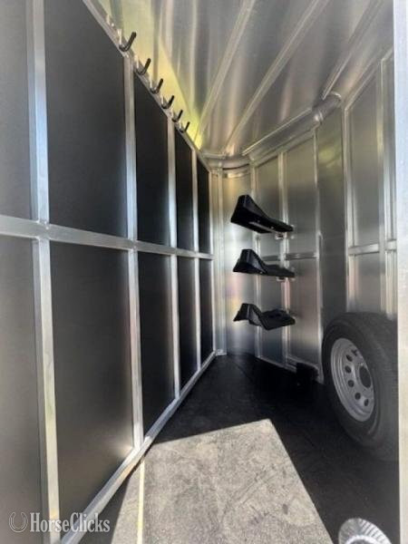 Shadow Trailers 2027 3H STABLEMATE STK BP W/ PLEXI Bumper Pull Horse Trailer Florida