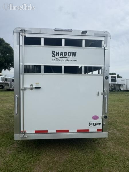 Florida Shadow Trailers 2027 Shadow Stablemate 3H STC Horse Trailer Bumper Pull Horse Trailer
