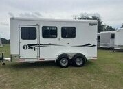 Shadow Trailers 2027 Shadow Stablemate 3H STC Horse Trailer Bumper Pull Horse Trailer