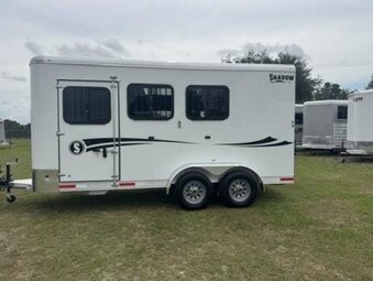 Shadow Trailers 2027 Shadow Stablemate 3H STC Horse Trailer Bumper Pull Horse Trailer