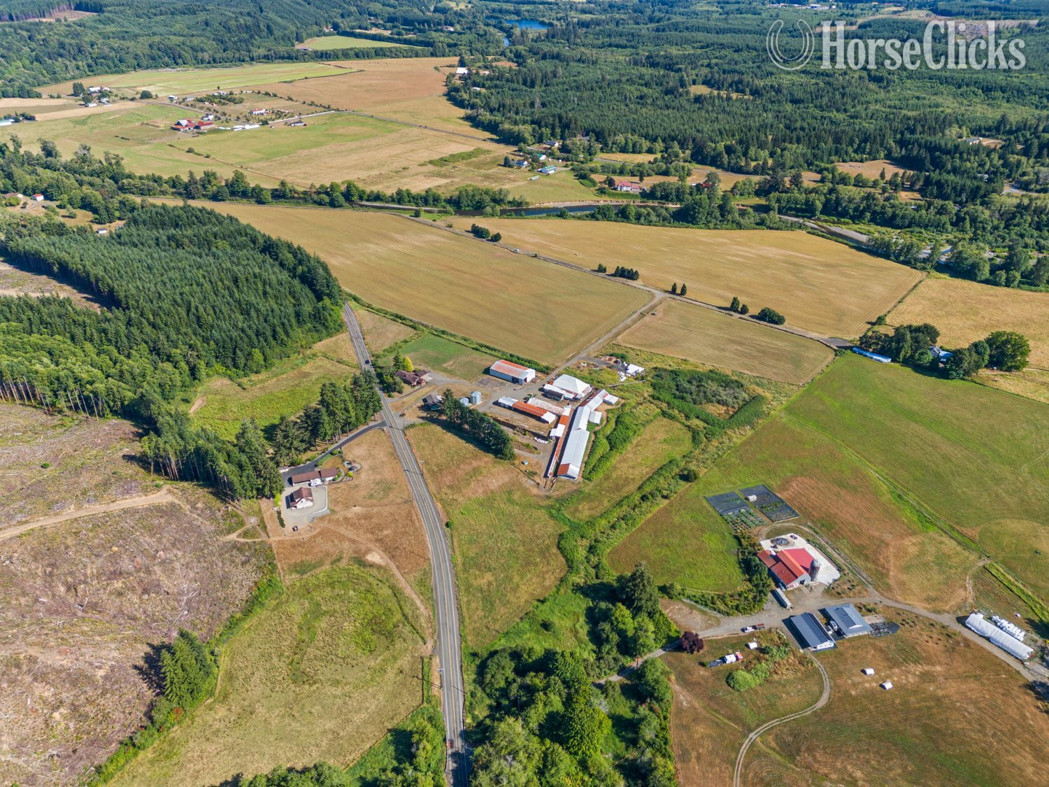 This 93-ac farm has 3 parcels, 2 homes, barns, and outbuildings. - Farms in Washington