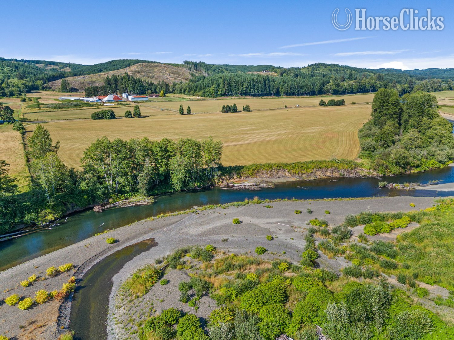 Farms - This 93-ac farm has 3 parcels, 2 homes, barns, and outbuildings.