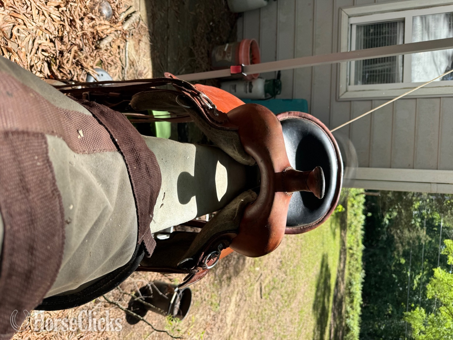 North Carolina 15" Circle Y Western Saddle