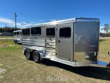 2026 Exiss Trailers 2026 Exiss 615W Mini Combo Bumper Pull Livestock Trailer in Florida