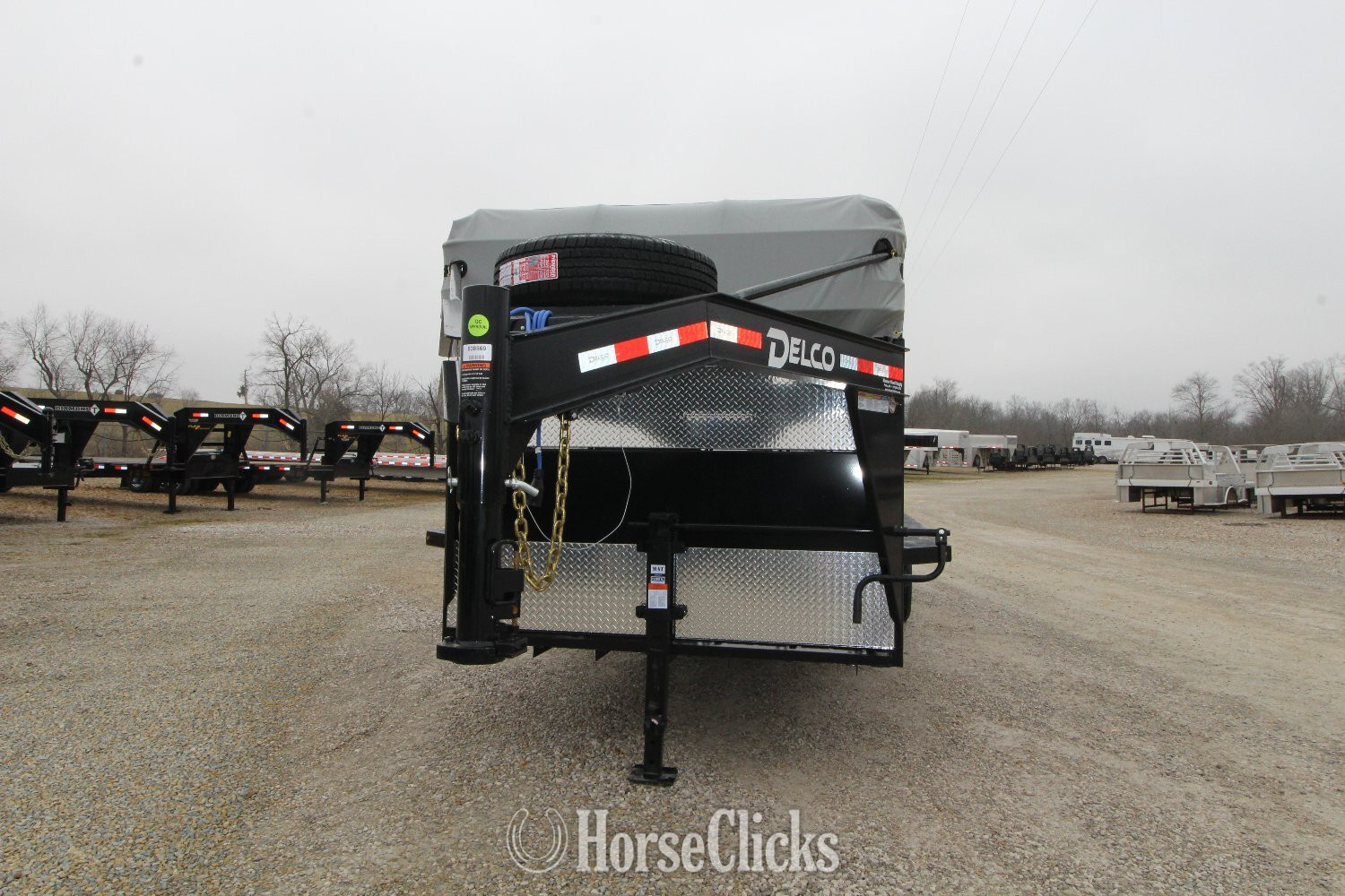 2025 Delco Trailers S8 Series Gooseneck Livestock Trailer in Missouri