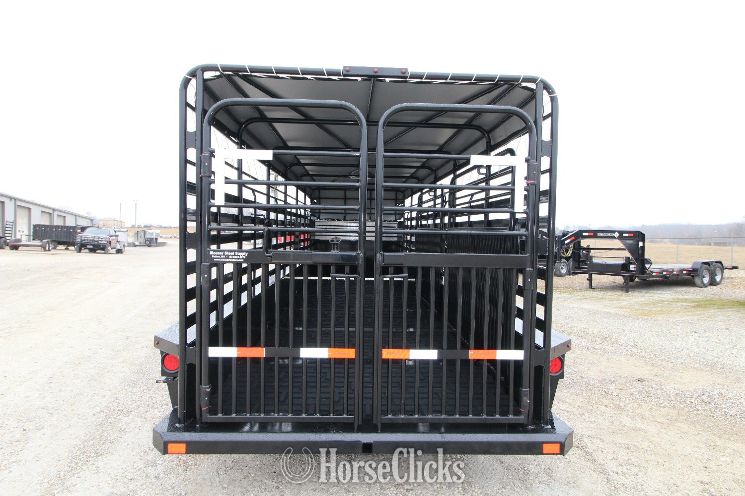 2025 Delco Trailers S8 Series Gooseneck Livestock Trailer - Livestock Trailers in Missouri