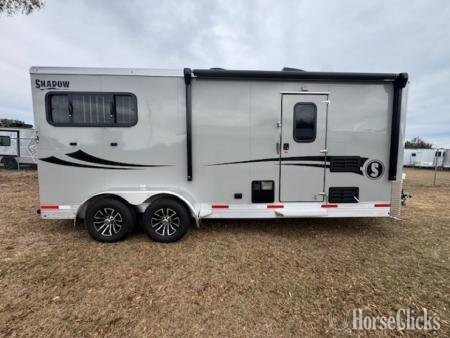 Shadow Trailers 2027 Shadow Horse Trailer 2H 9' LQ Bumper Pull Bumper Pull Horse Trailer in Florida