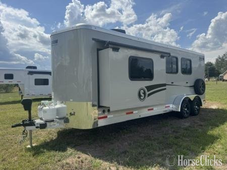 Florida Shadow Trailers 2027 Shadow Horse Trailer 2H 9' LQ Bumper Pull Bumper Pull Horse Trailer