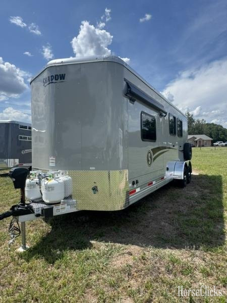 Shadow Trailers 2027 Shadow Horse Trailer 2H 9' LQ Bumper Pull Bumper Pull Horse Trailer - Horse Trailers in Florida