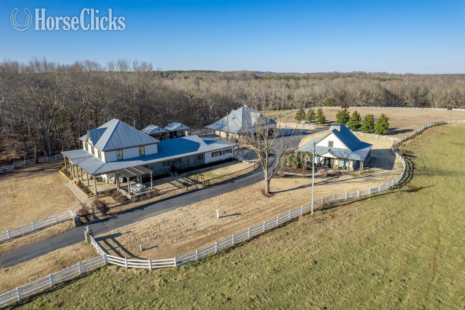 Fully furnished estate on 59+ acres