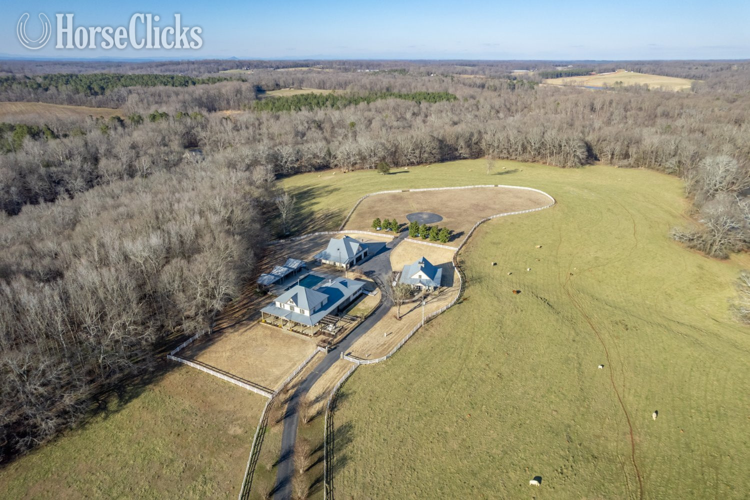 Fully furnished estate on 59+ acres - Farms in Georgia