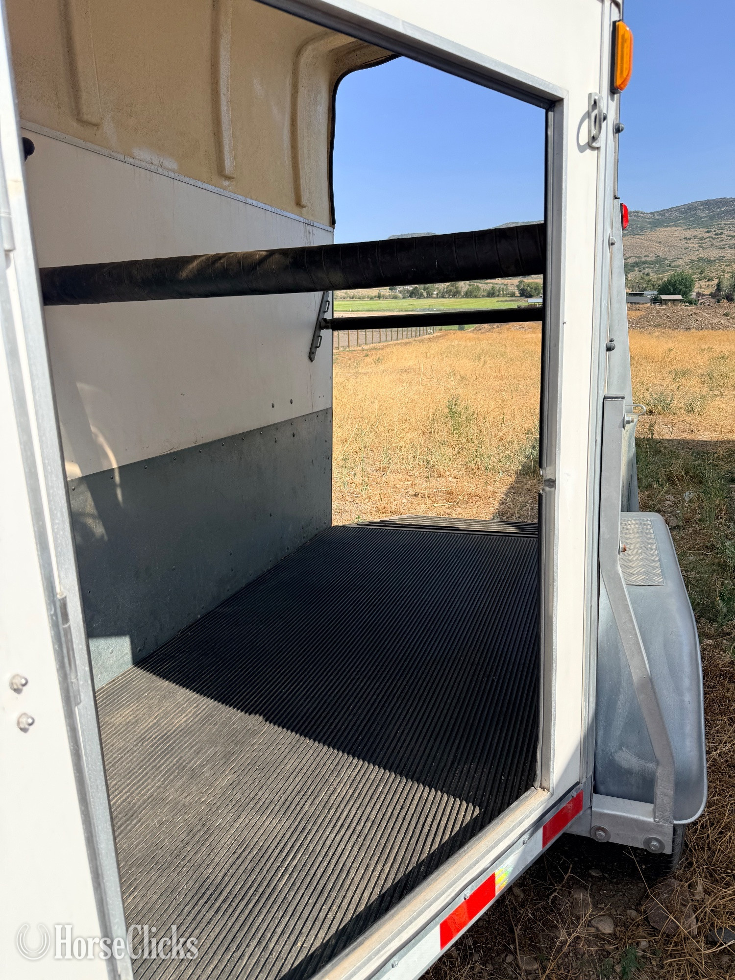 2008 Brenderup Solo Bumper Pull Horse Trailer - Horse Trailers