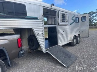 Horse Trailers - 2000 Custom-fab  Gooseneck Horse Trailer in Florida