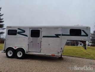 Horse Trailers - 2000 Custom-fab  Gooseneck Horse Trailer