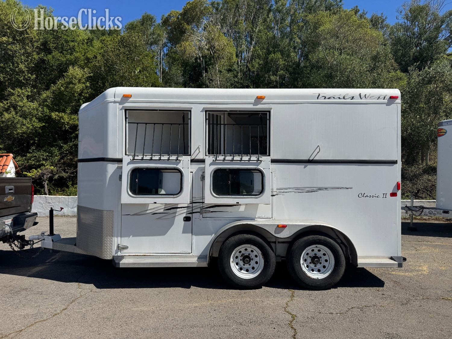 2010 Trails West Classic Bumper Pull Horse Trailer