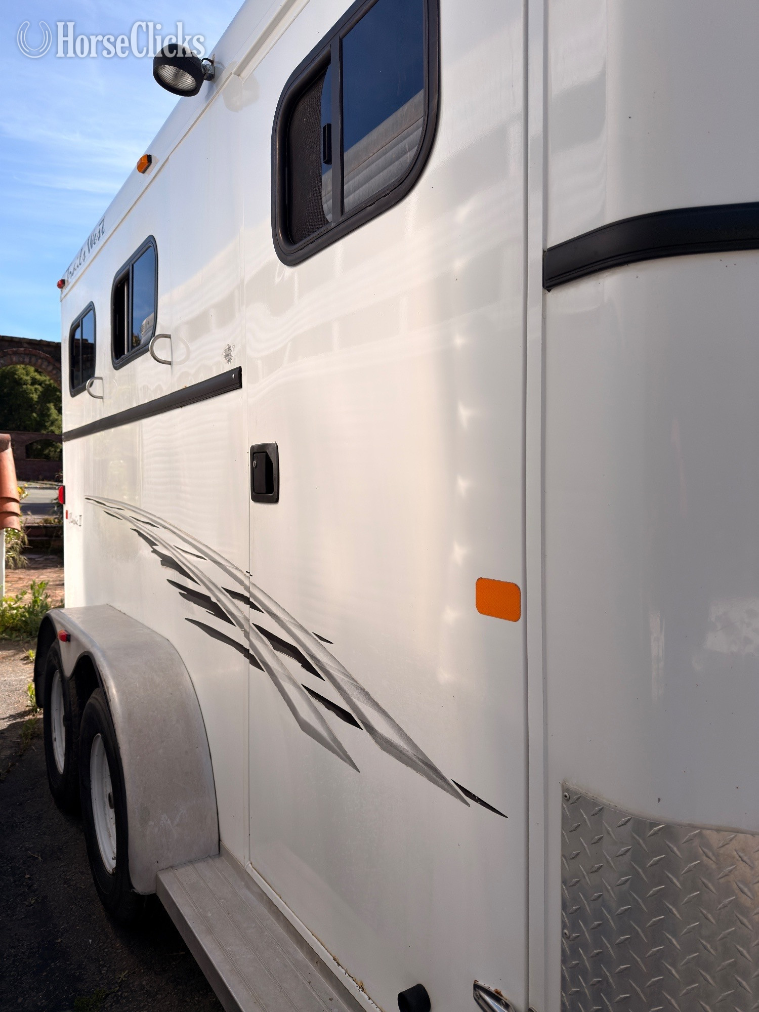 2010 Trails West Classic Bumper Pull Horse Trailer California