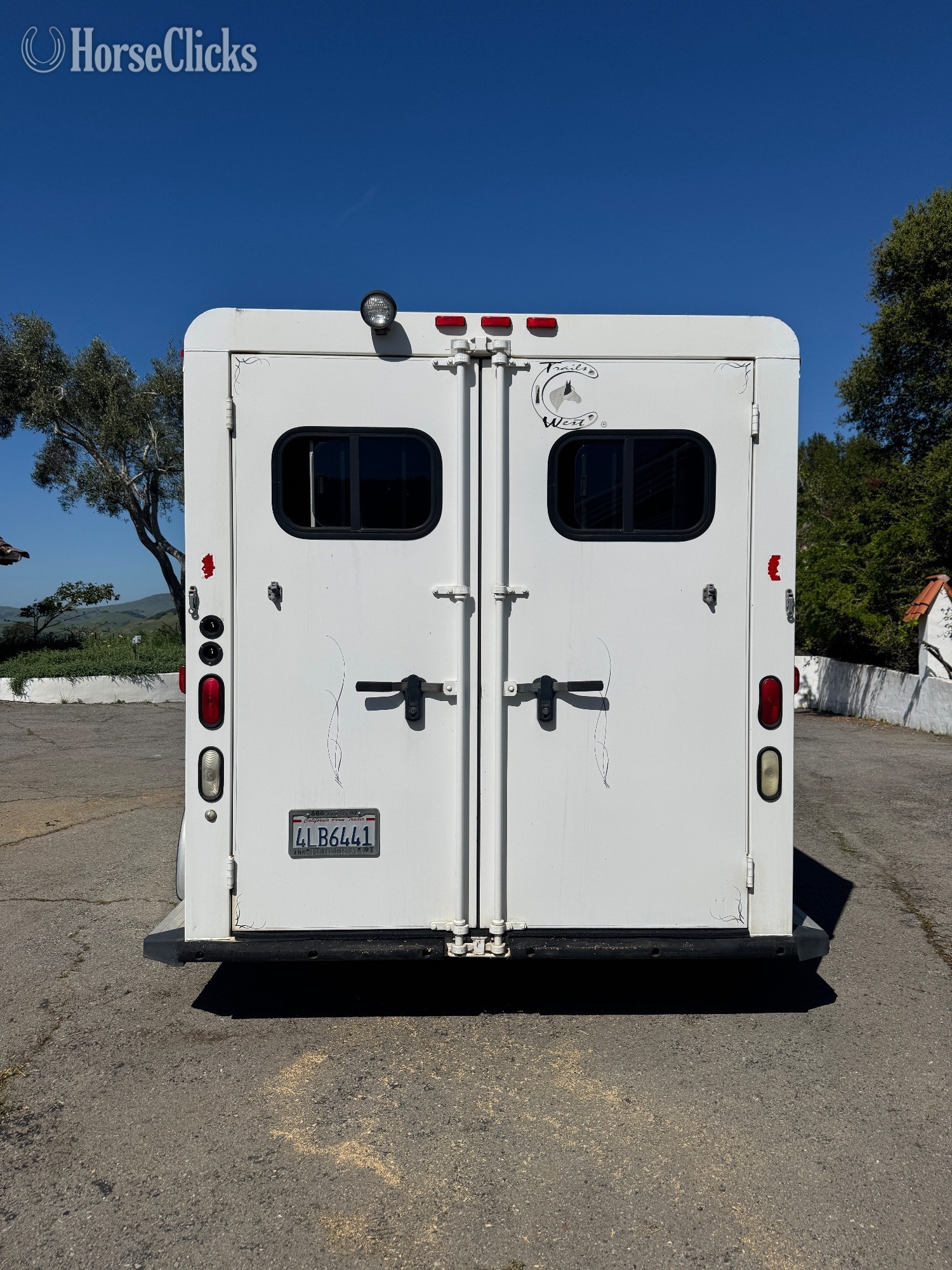 Horse Trailers - 2010 Trails West Classic Bumper Pull Horse Trailer in California