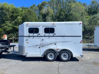 2010 Trails West Classic Bumper Pull Horse Trailer