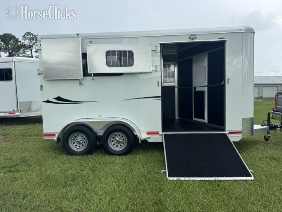 2027 Shadow Trailers  2H STR W/ Side Ramp Bumper Pull Horse Trailer - Horse Trailers in Florida