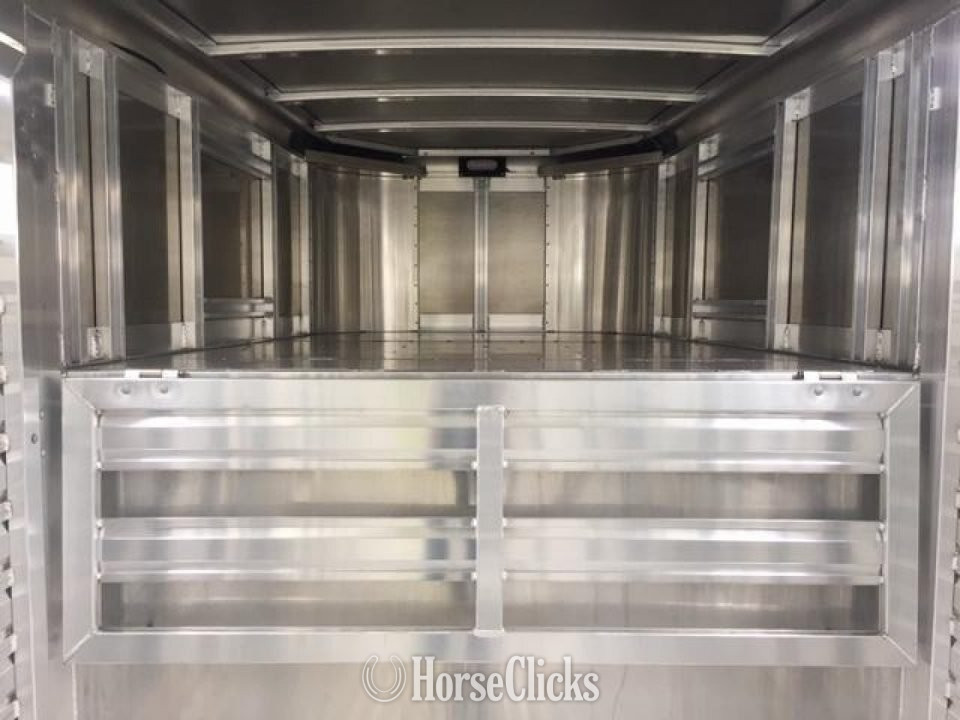 Livestock Trailers - 2027 Exiss Trailers 7024 Stock Trailer Gooseneck Livestock Trailer