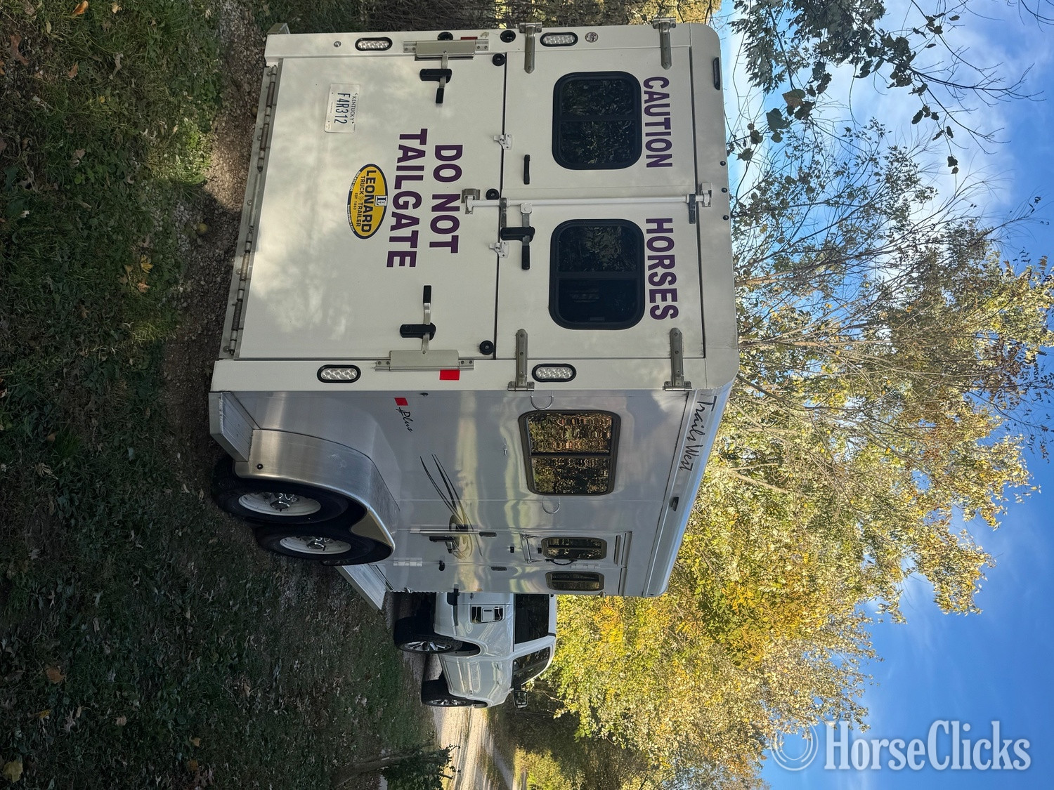 2024 Trails West Royale Plus Bumper Pull Horse Trailer in Kentucky