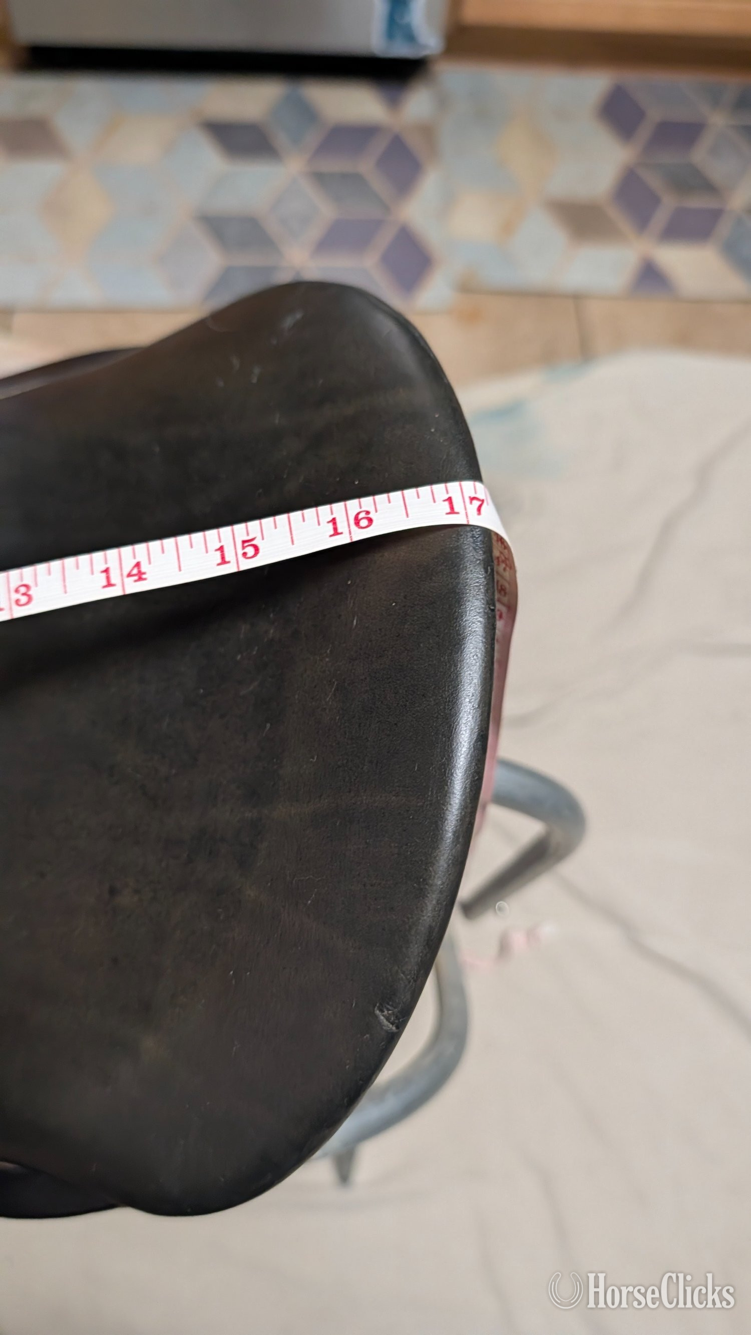 New Mexico 17" County English Saddle