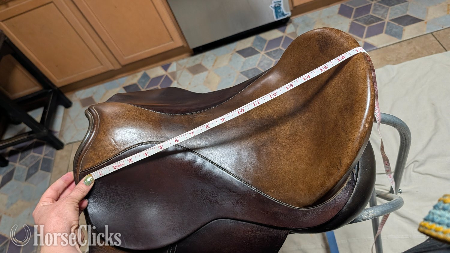 17" Albion English Saddle in New Mexico