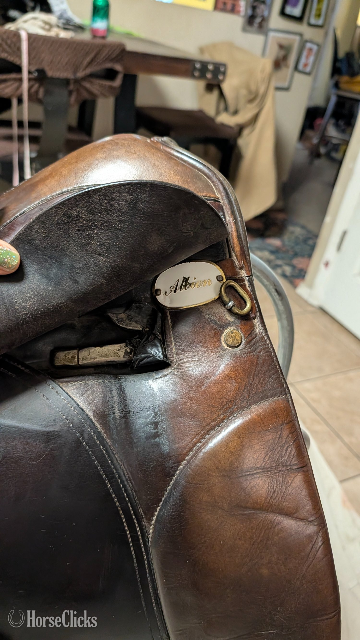 17" Albion English Saddle New Mexico