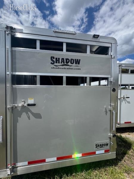 2026 Shadow Trailers Stablemate 2H Stock Combo w/ Escape Door Bumper Pull Horse Trailer - Horse Trailers in Florida