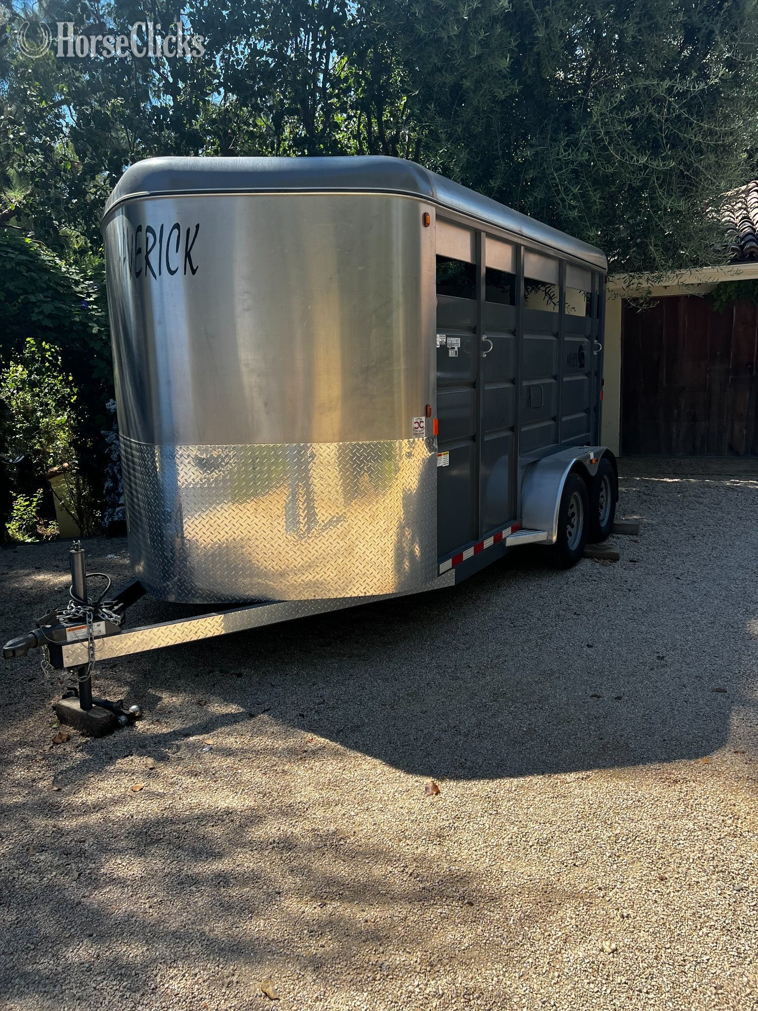 California 2022 Maverick Trailers MAV2HS-7K Bumper Pull Livestock Trailer
