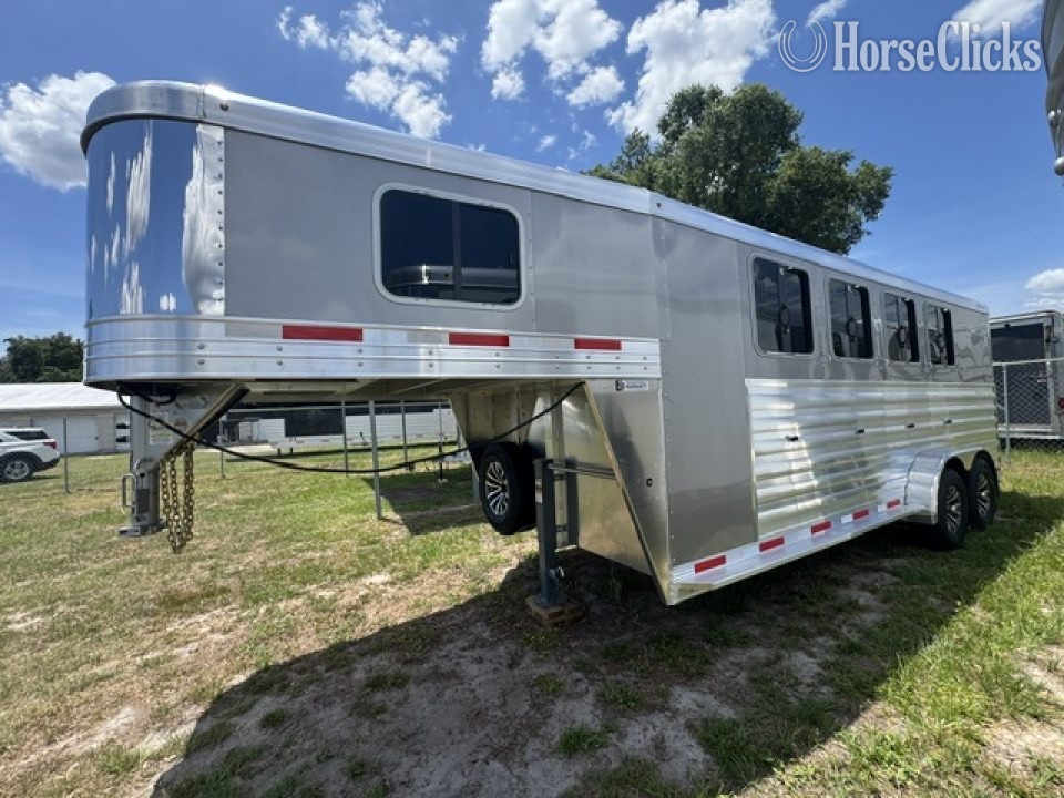 2026 Exiss Trailers Express CXF Gooseneck Horse Trailer