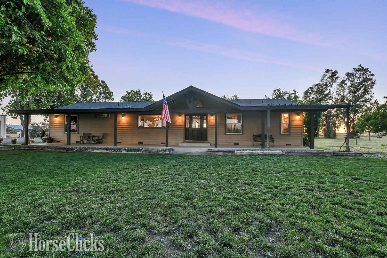 10.5 Acre Equestrian Ranch | Lighted Pneumatic Roping Arena | 3,200 SF Shop | Brentwood, CA in California